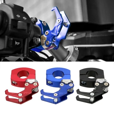 Aluminum Alloy Luggage Bag Hanger Carry Easy Install Storage Bag Holder Motorcycle Bike bicycle Hook Helmet Claw Hook
