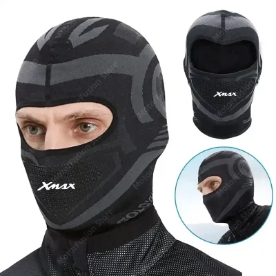 Balaclava Warm Mask Full Face For YAMAHA XMAX X-MAX 125 250 300 400 Motorcycle Cycling Bike Scarf Hat Casco Moto Helmet Hood