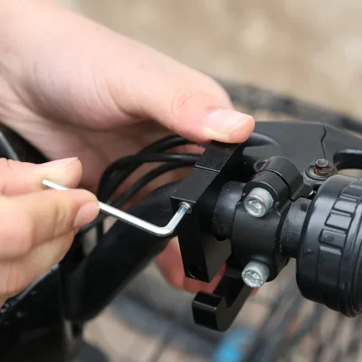 Universal Motorcycle Hook Electric Bike Hang Bag Rack Heavy Duty Aluminum Alloy Handlebar Hanger For Scooter Electric Bike